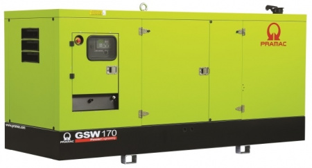 Дизельный генератор Pramac GSW170I в кожухе