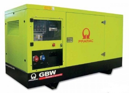 Дизельный генератор Pramac GSW80P в кожухе