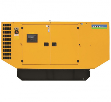 Дизельный генератор Aksa APD150P в кожухе с АВР