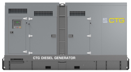 Дизельный генератор CTG 415D в кожухе с АВР