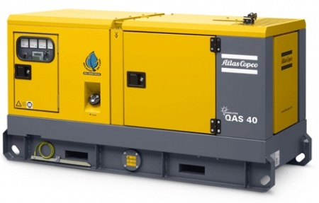 Дизельный генератор Atlas Copco QAS 40 с АВР