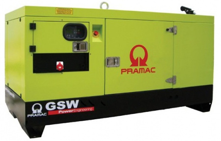 Дизельный генератор Pramac GSW15P 1 фаза в кожухе